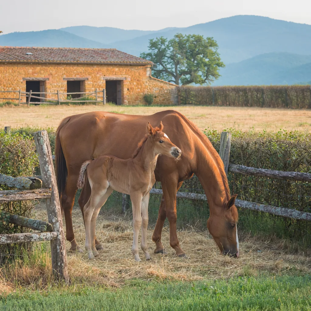 Élevage de chevaux, Écuries des Moulins, La Baume-Cornillane